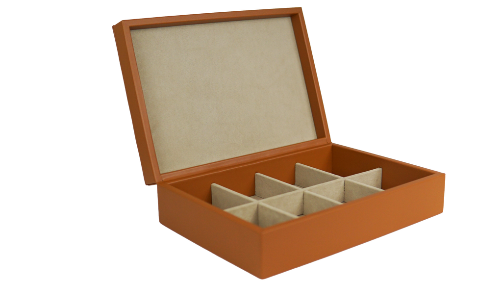 Caja para té Curpiel Sintética